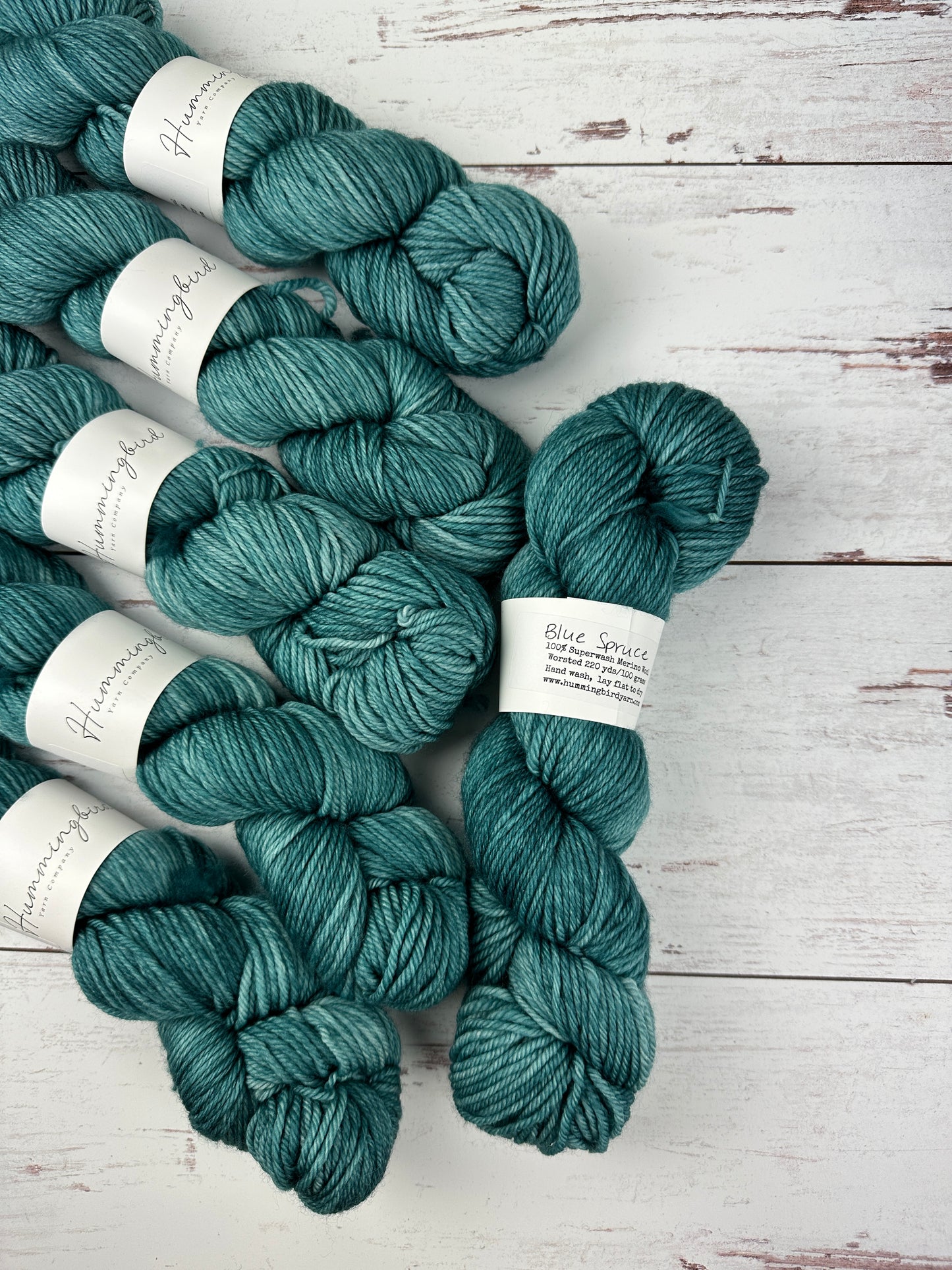 Blue Spruce by Hummingbird Yarn Company