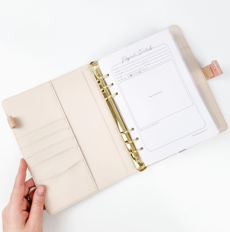 Chubby Sheep Project Journal Planner For Knitters & Crocheters by Twice Sheared Sheep!