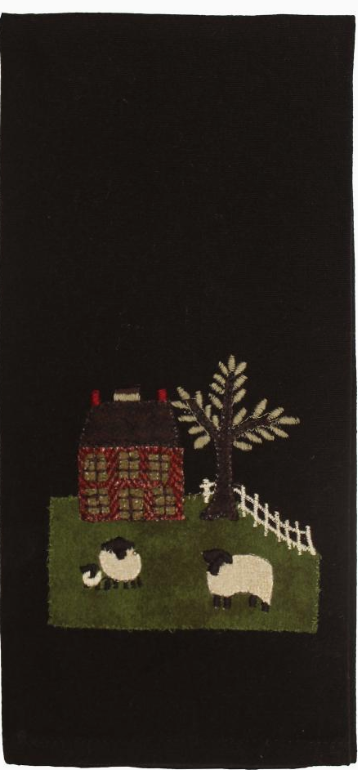 Green Pastures Towel