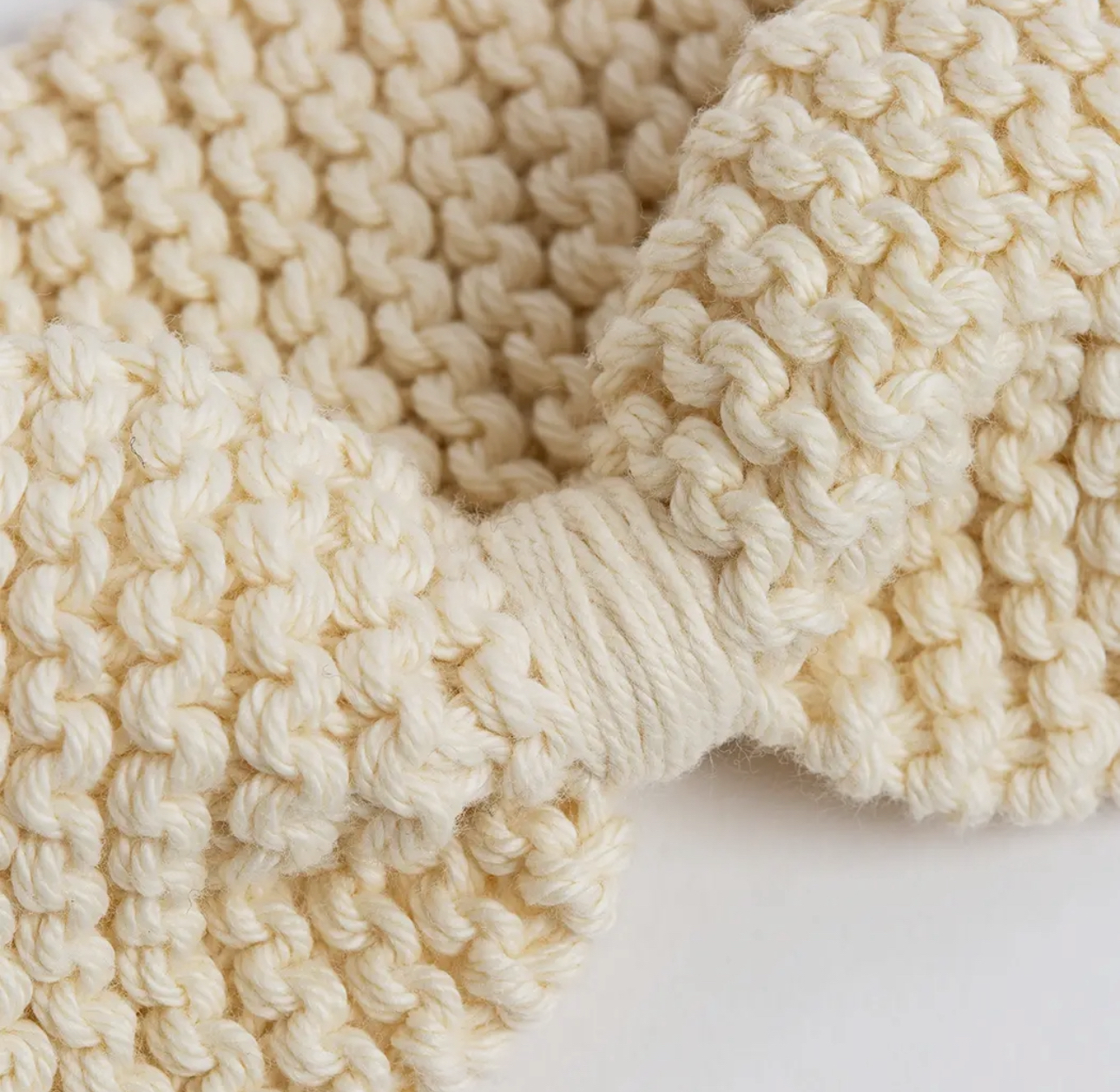 Spa Headband and Wristbands Beginner Knitting Kit