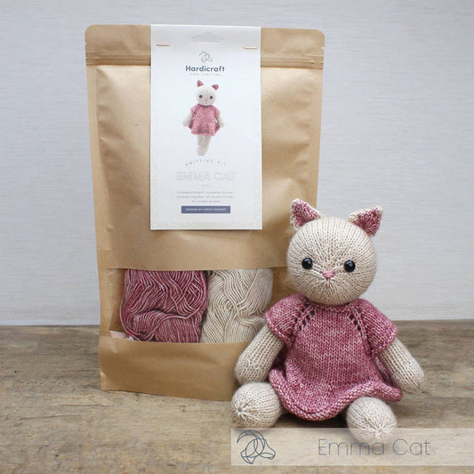 Emma Cat - Knitting Kit by Hardicraft