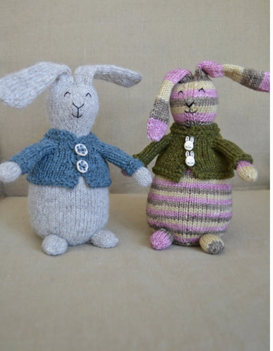 Bunny Love Knitting Pattern – Bring Handknit Charm to Easter / Spring