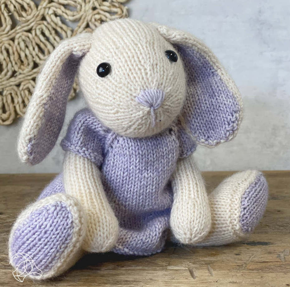 Chloe Rabbit Book Chloe Rabbit - Knitting Kit by Hardicraft – Thatched Roof Cottage