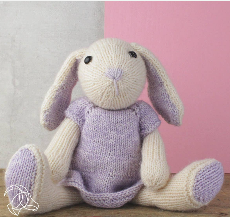 Chloe Rabbit - Knitting Kit by Hardicraft
