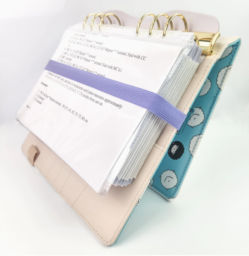 Chubby Sheep Project Journal Planner For Knitters & Crocheters by Twice Sheared Sheep!