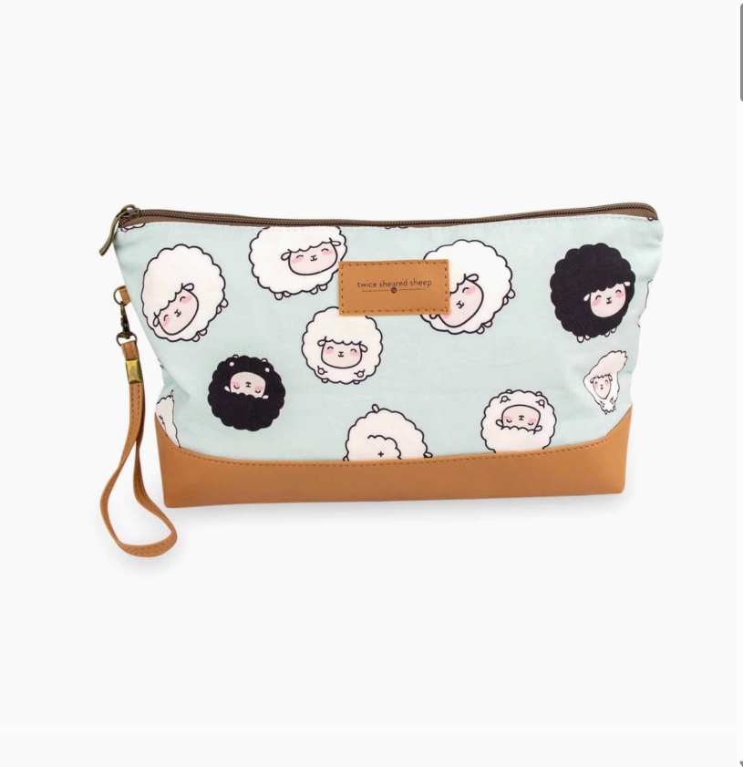 Trinity Medium Zippered Project Bag by Twice Sheared Sheep