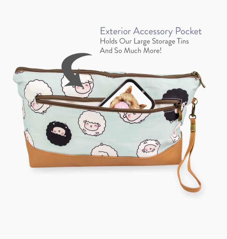 Trinity Medium Zippered Project Bag by Twice Sheared Sheep