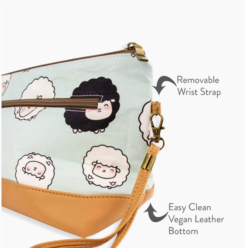 Trinity Medium Zippered Project Bag by Twice Sheared Sheep