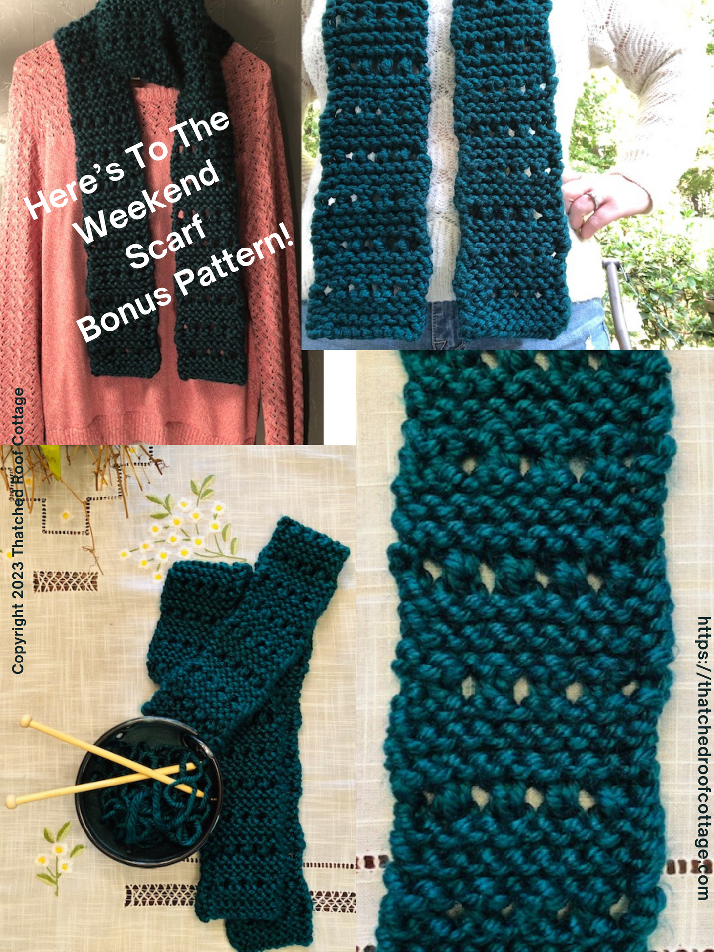 Cozy Knits Scarf Bundle - Perfect for Beginners: 3 Easy Patterns + Gift Tracker for Quick Projects!
