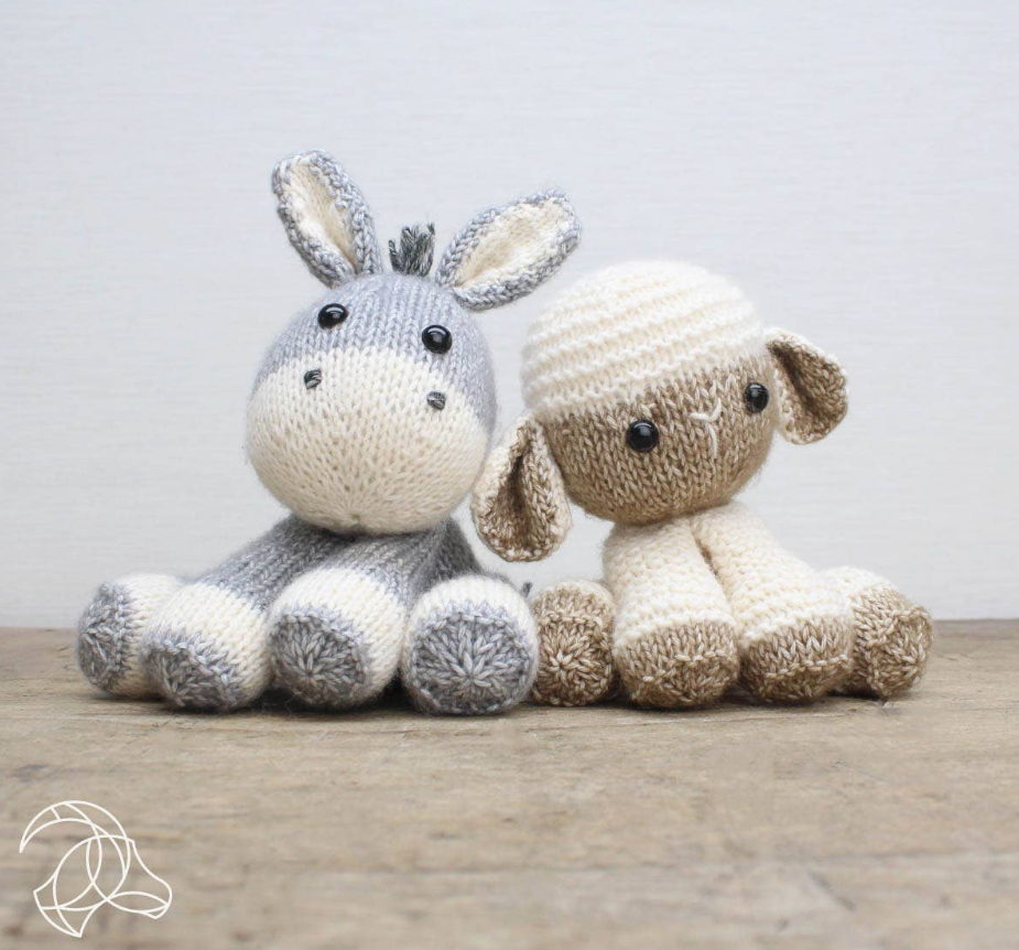 Lente Donkey - Knitting Kit by Hardicraft