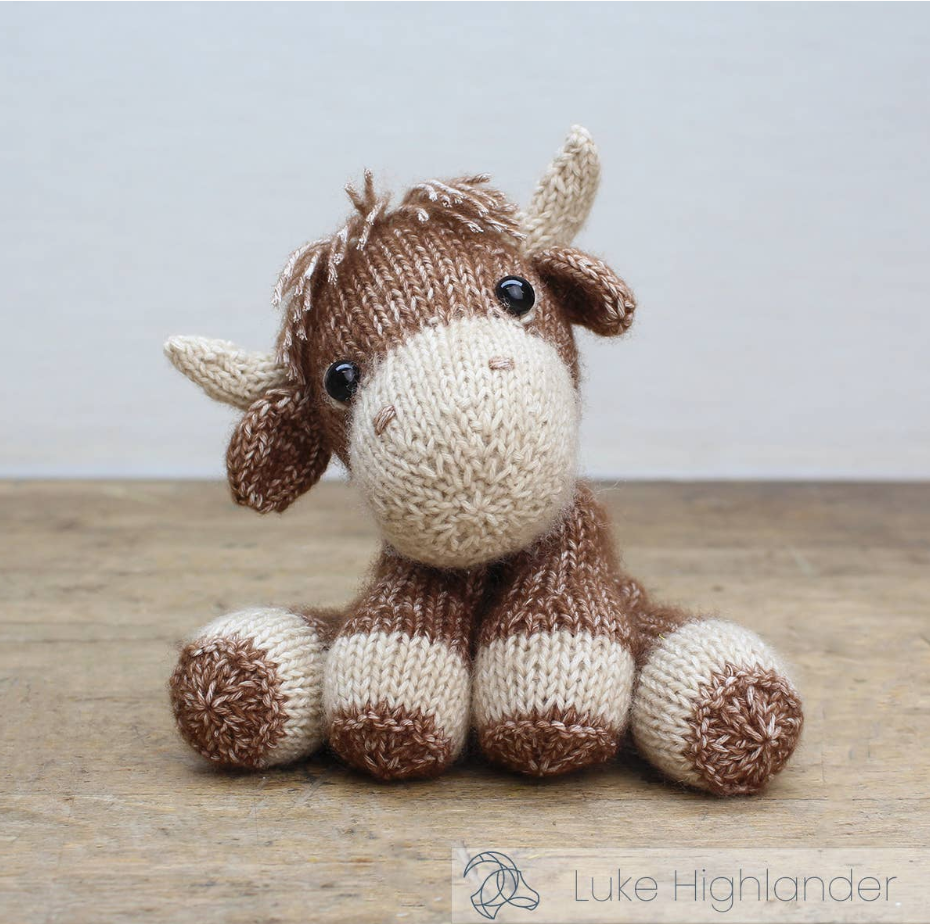 Luke Highlander - Knitting Kit by Hardicraft