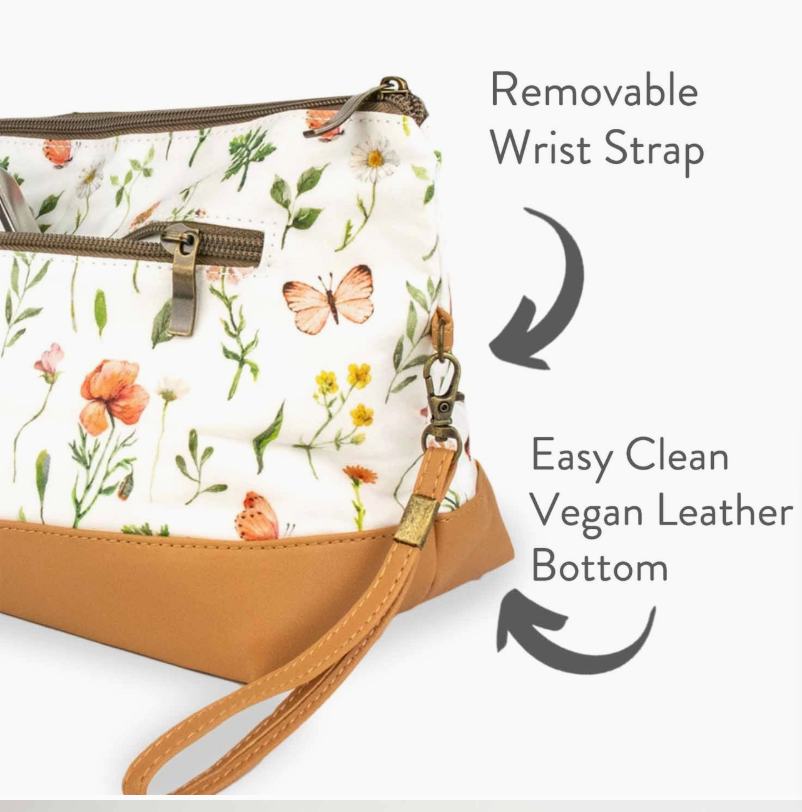 Trinity Medium Zippered Project Bag by Twice Sheared Sheep