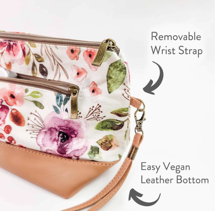 Trinity Medium Zippered Project Bag by Twice Sheared Sheep