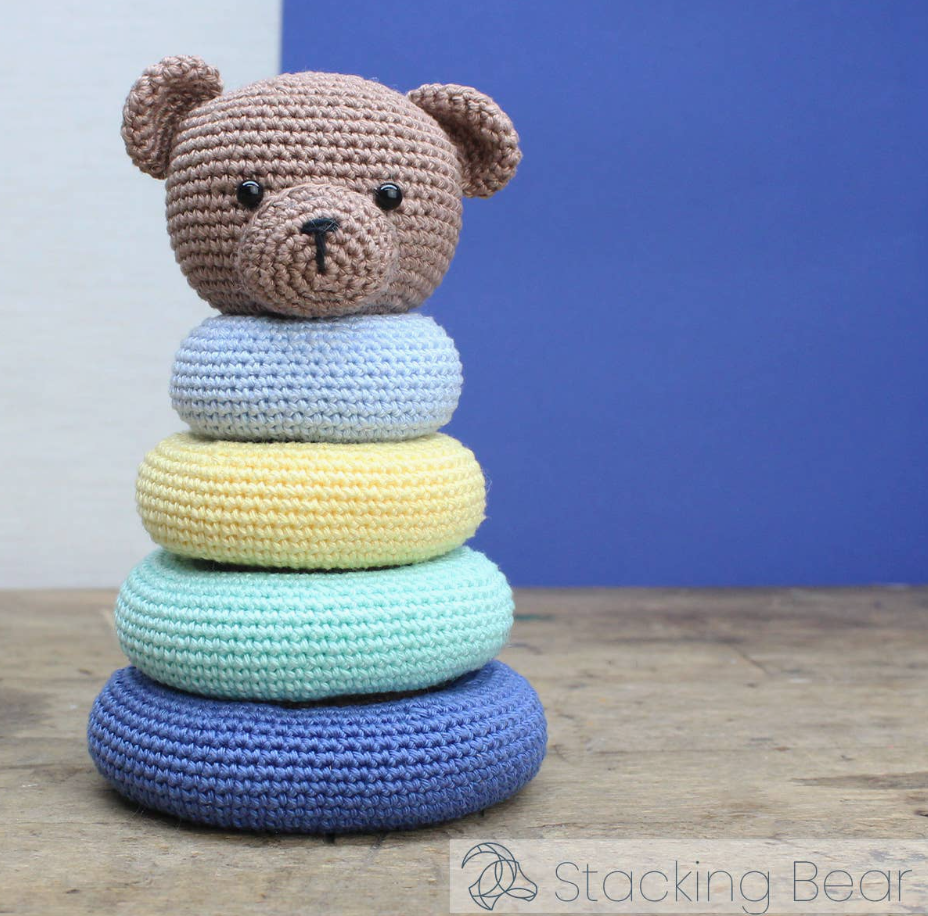 Stacking Bear - Crochet Kit by Hardicraft