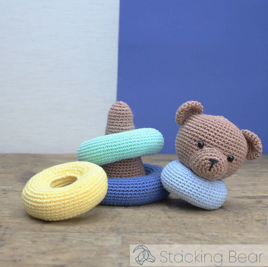 Stacking Bear - Crochet Kit by Hardicraft