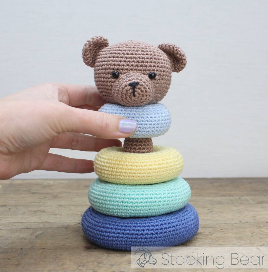 Stacking Bear - Crochet Kit by Hardicraft