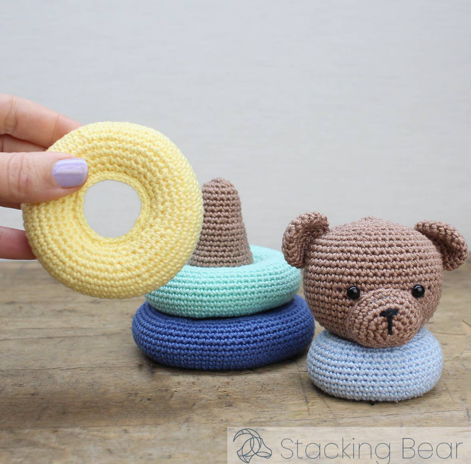 Stacking Bear - Crochet Kit by Hardicraft