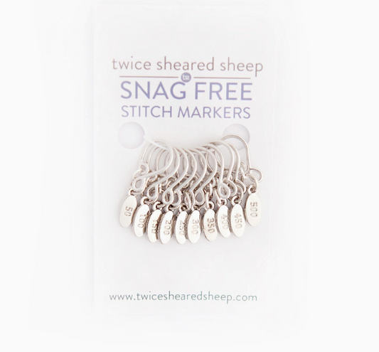 Cast On Counting Stitch Markers by Twice Sheared Sheep!