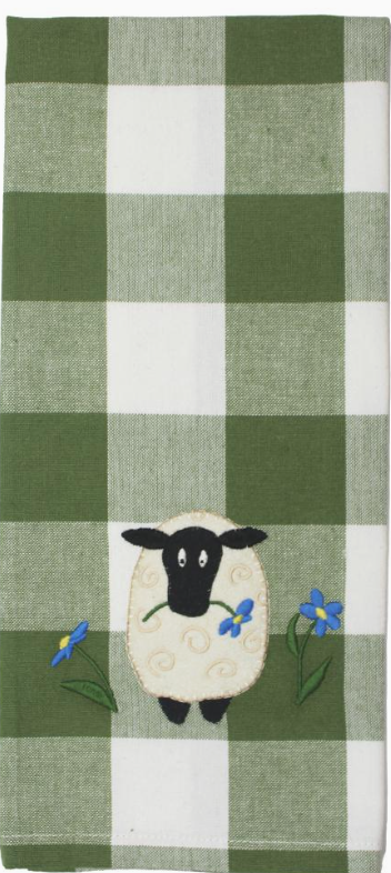 Sweet Sheep Cotton Kitchen Towel