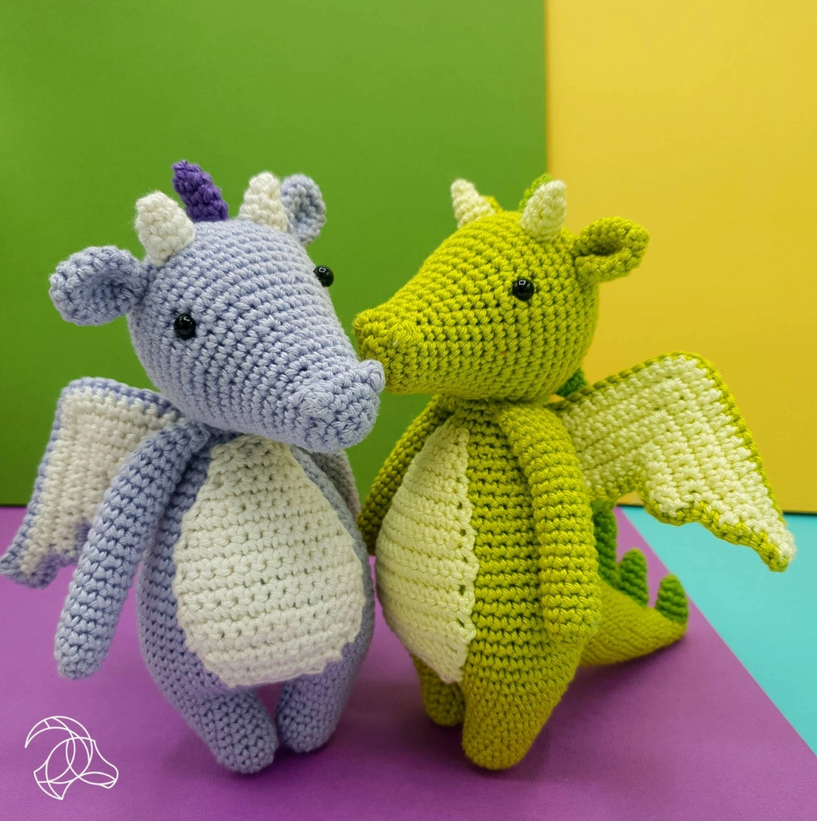 Syl Dragon - Crochet Kit by Hardicraft