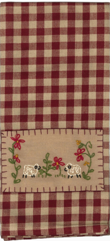 Two Sheep Cotton Kitchen Towel