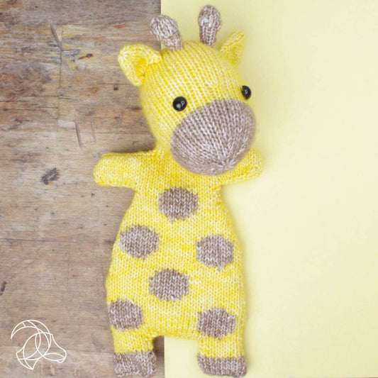 Ziggy Giraffe - Knitting Kit by Hardicraft