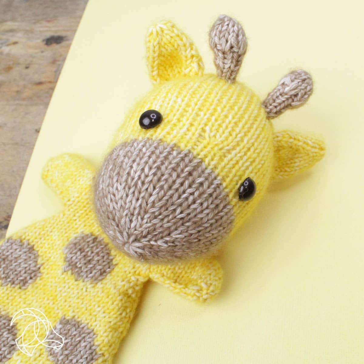 Ziggy Giraffe - Knitting Kit by Hardicraft