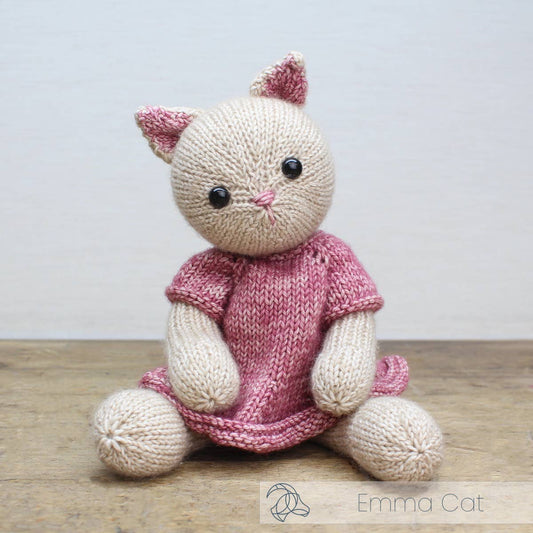 Emma Cat - Knitting Kit by Hardicraft
